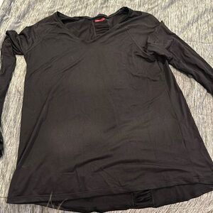 SPANX large black shirt